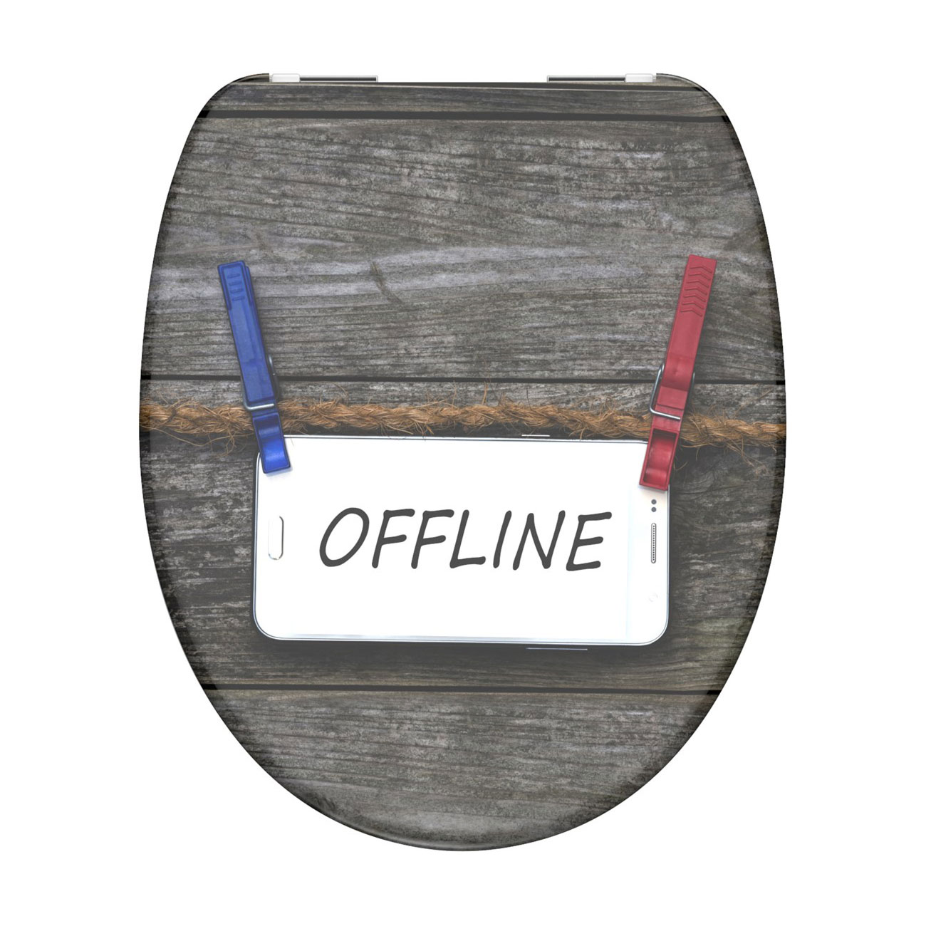 Levně Eisl Sanitär WC prkénko Duroplast Soft Close Offline 82157