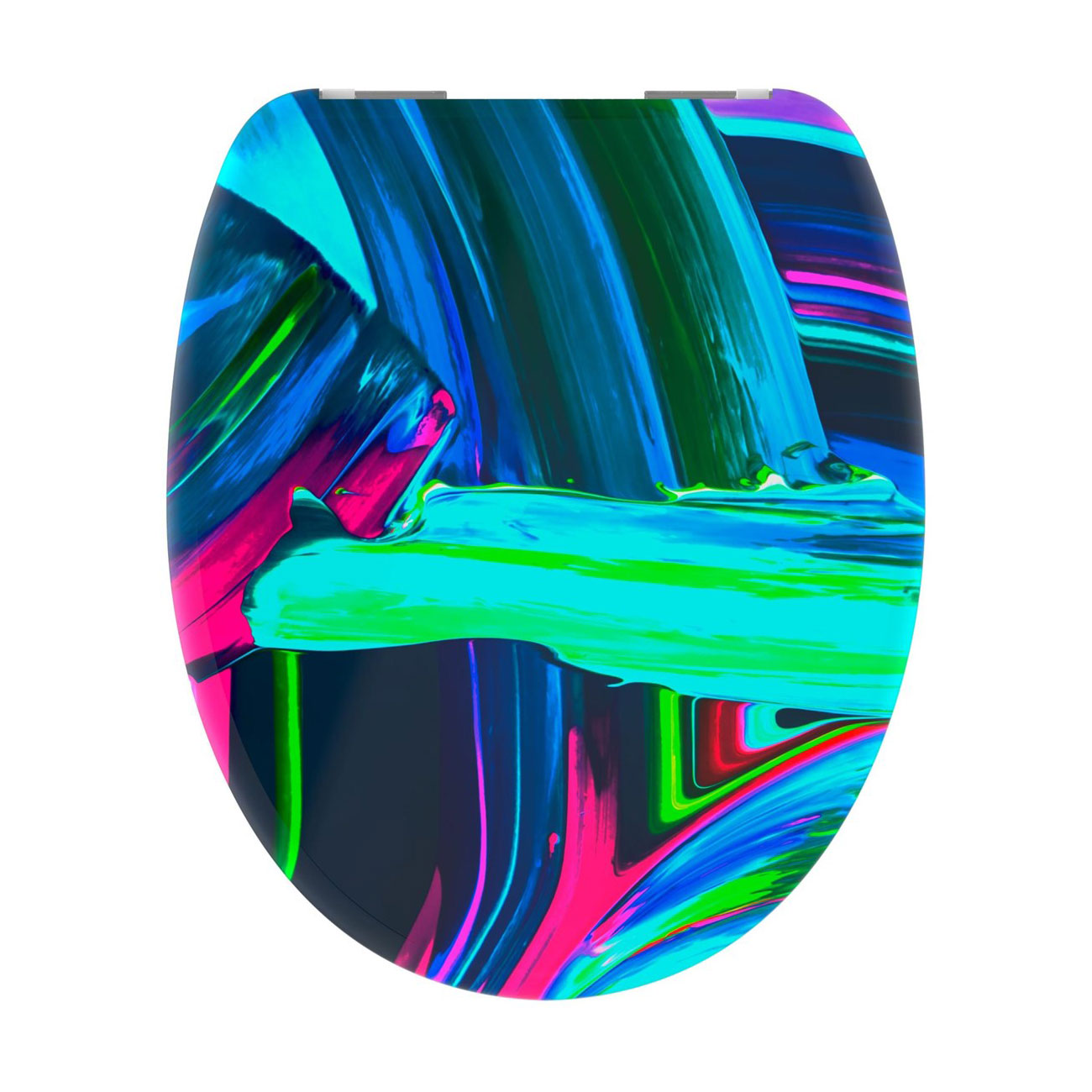 Levně Eisl Sanitär WC prkénko Duroplast Soft Close Neon Paint 82191