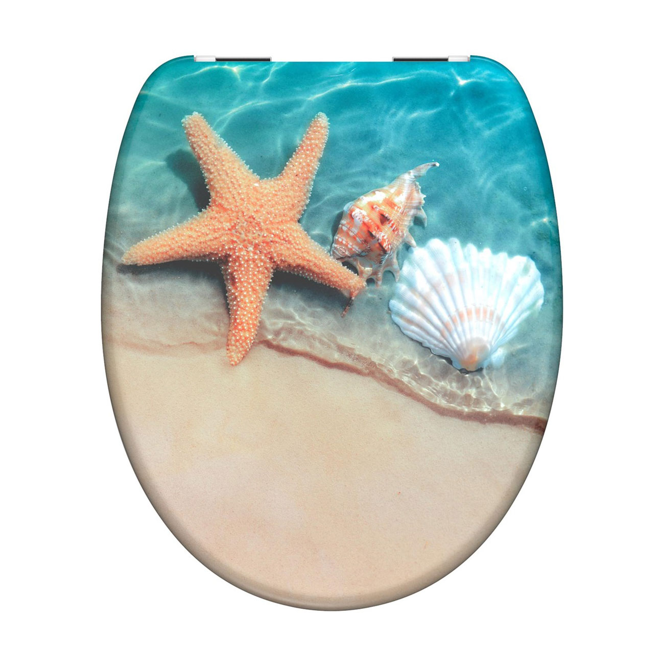 Levně Eisl Sanitär WC prkénko Duroplast Soft Close Beach 82196