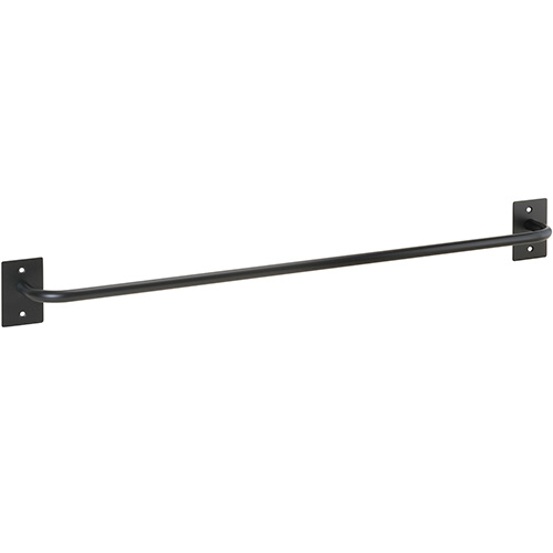 Levně Bemeta Design EASY01: Držák ručníků, 600 mm, černá - 164104040