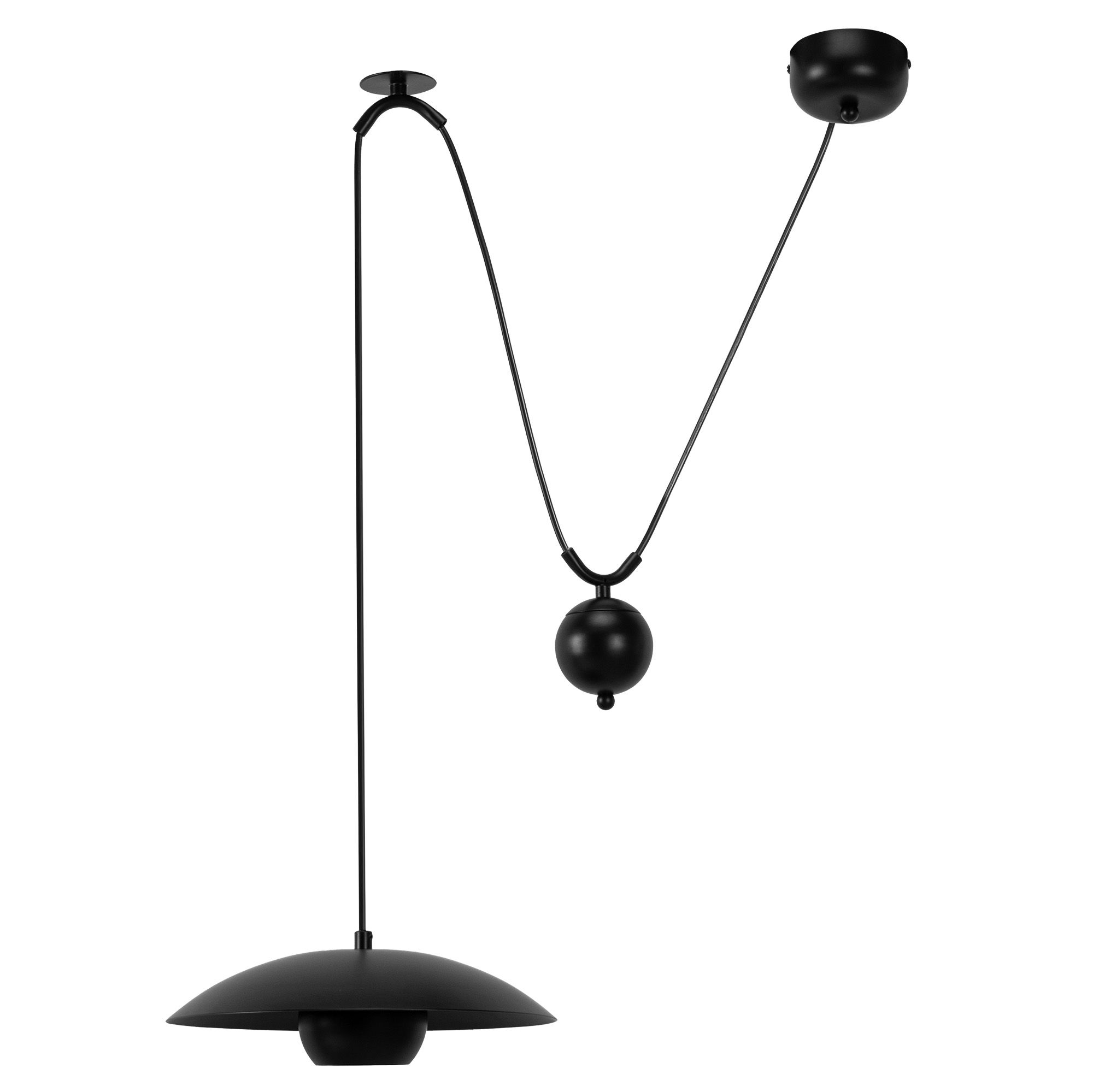 Levně Toolight Stropní svítidlo APP1450-1CP BLACK