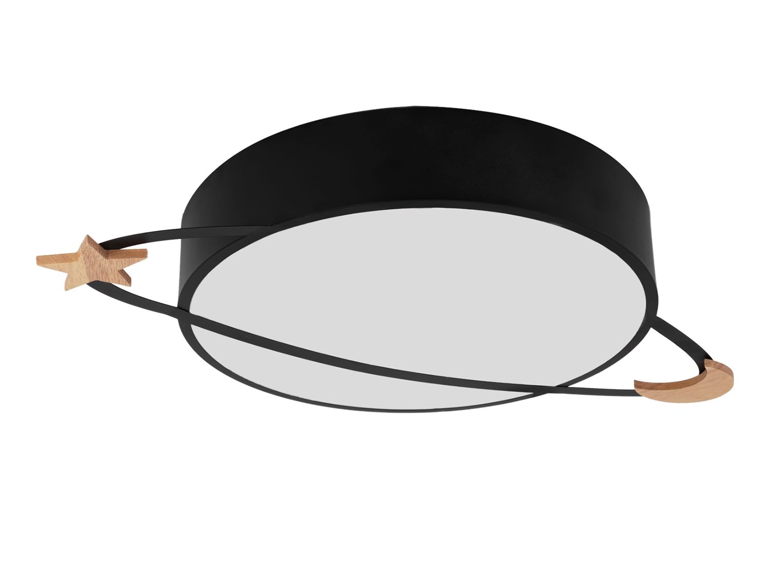 Toolight Moon Plafon Lamp APP864-C černá