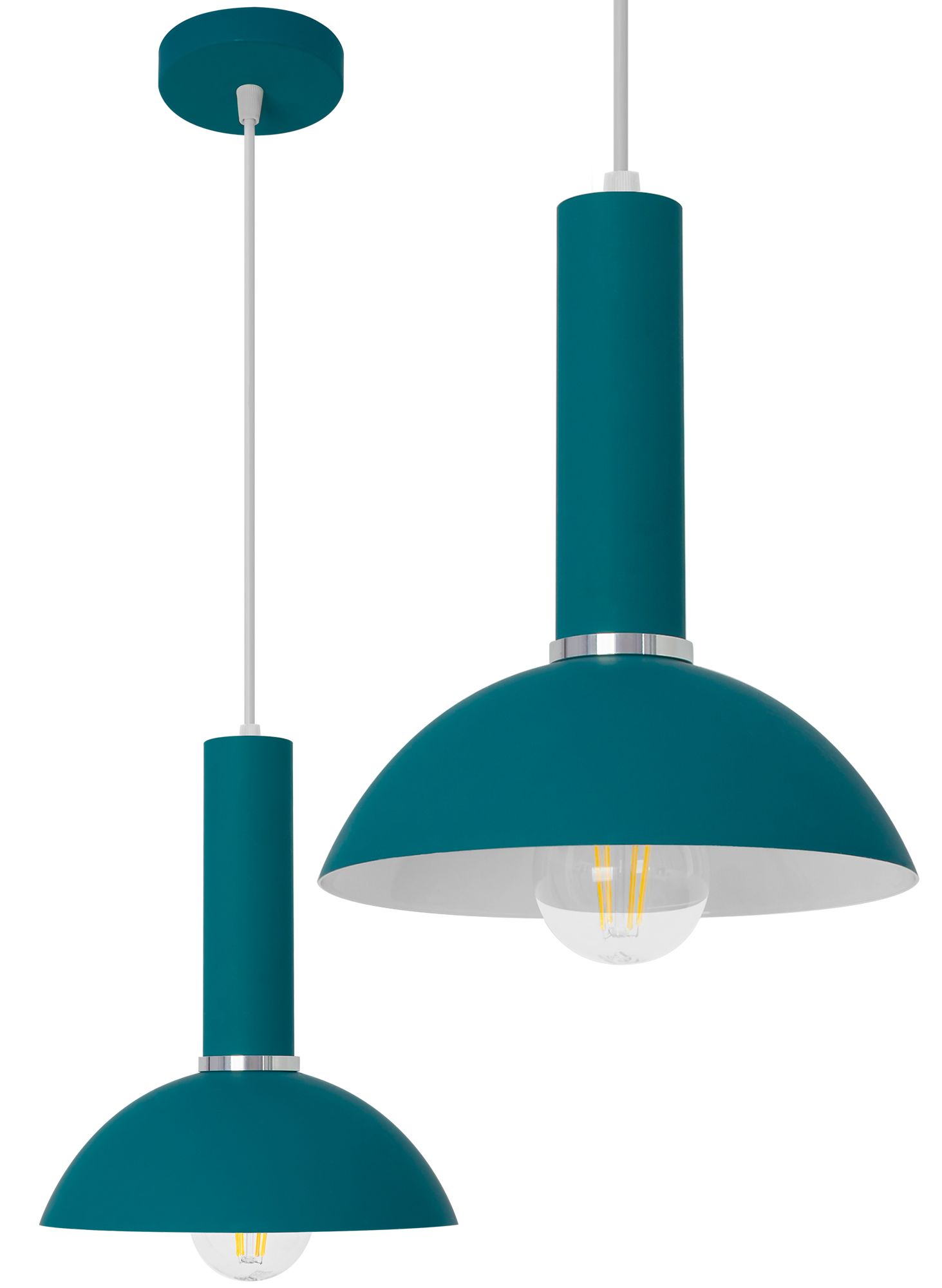 Toolight Samostatná závěsná stropní lampa OSTI C zelená