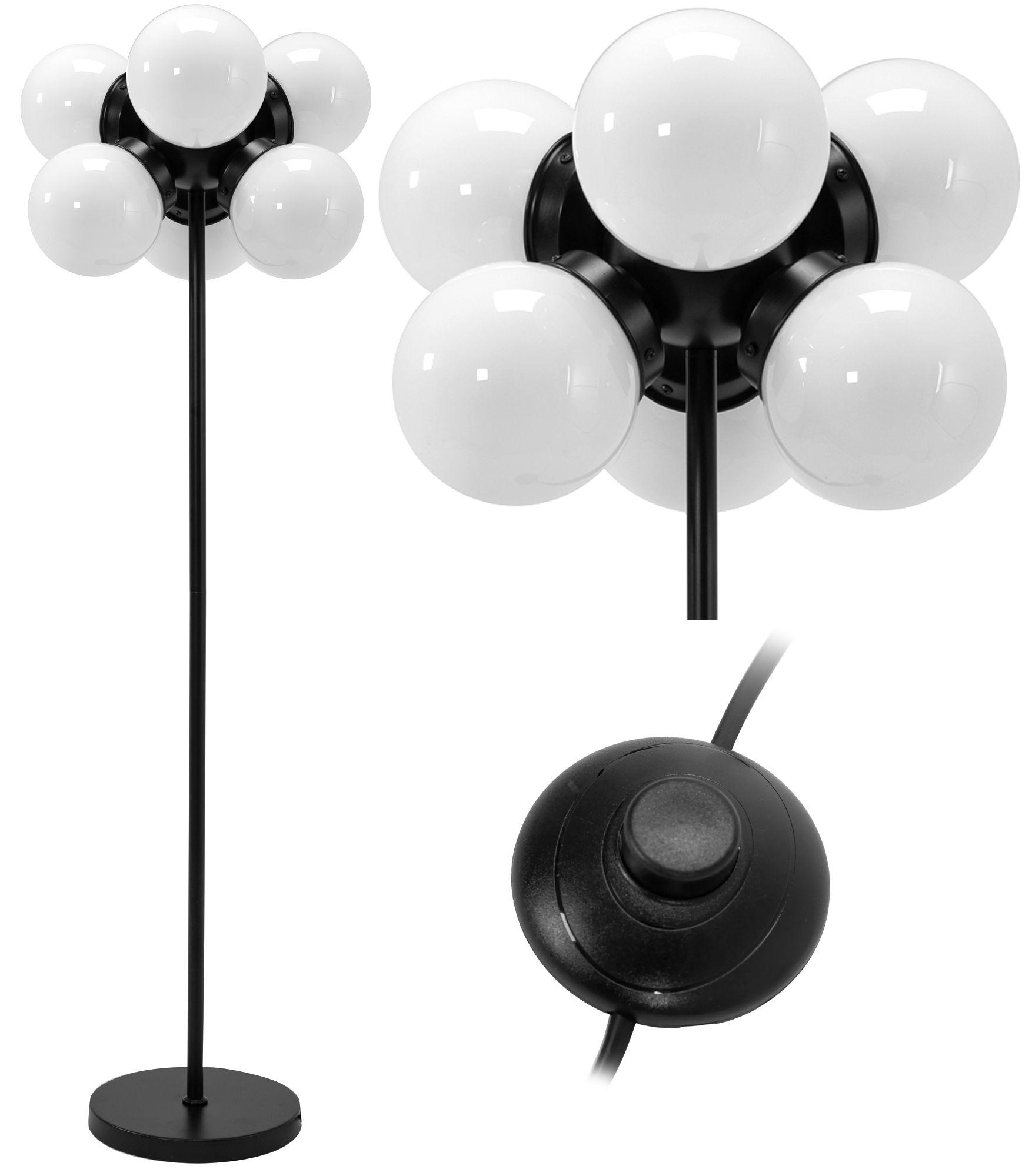 Toolight Stojací lampa LOFT APP905-6F