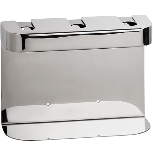 Levně Bemeta Design Držák pro dávkovač mýdla, trojitý, kulatý, lesk - 146109441