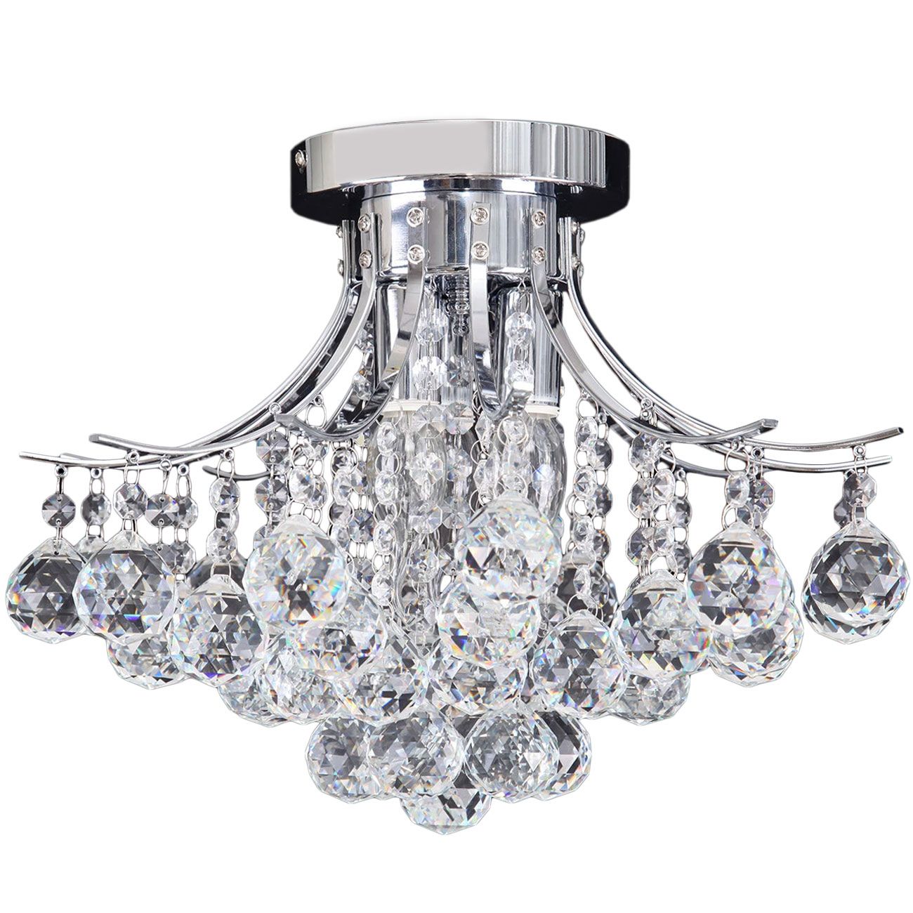 Toolight Křišťálové stropní svítidlo APP784-3C