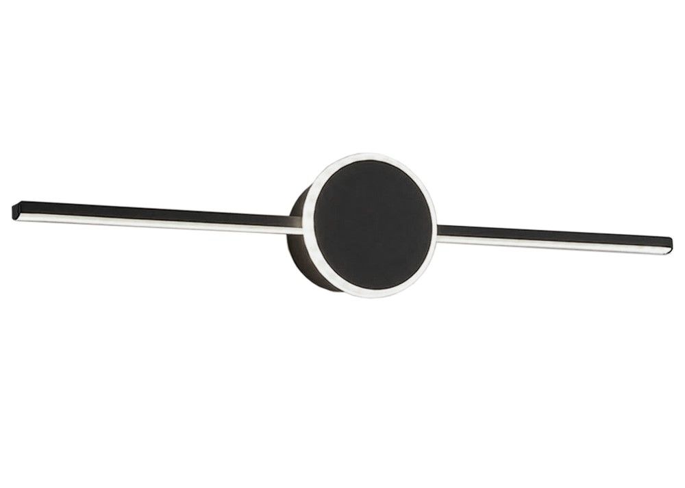 Levně Toolight Nástěnné svítidlo 80CM APP850-1W - černé