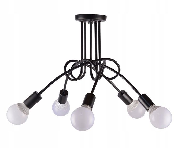 Toolight Osvětlení Lamp Paradise 5 Black 392252