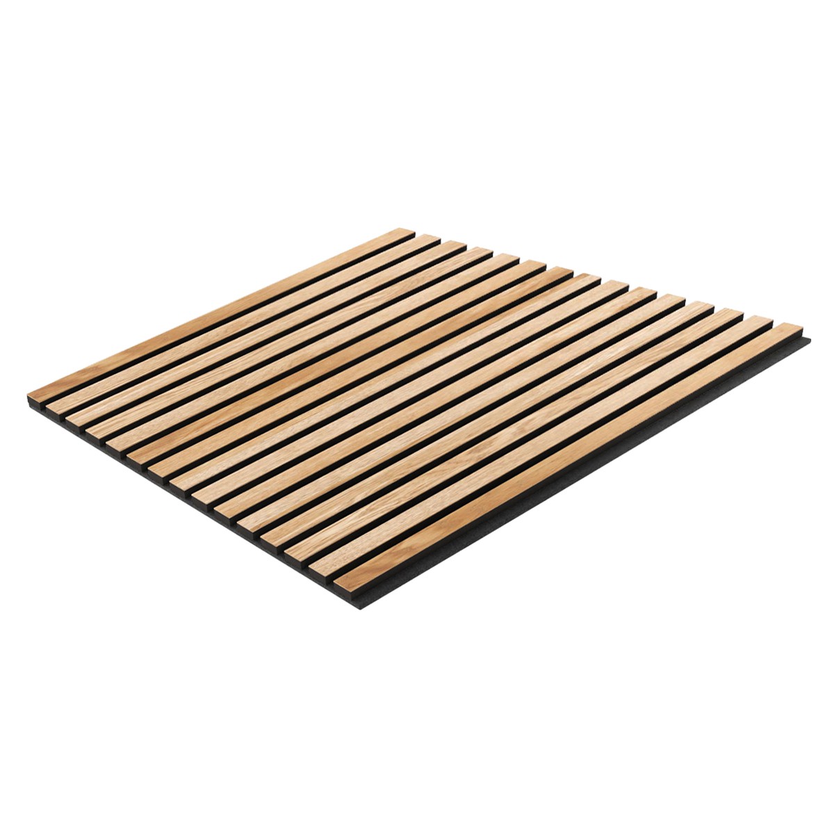 Levně Lameo Akustický dýhovaný panel 3D - dub 60x60cm