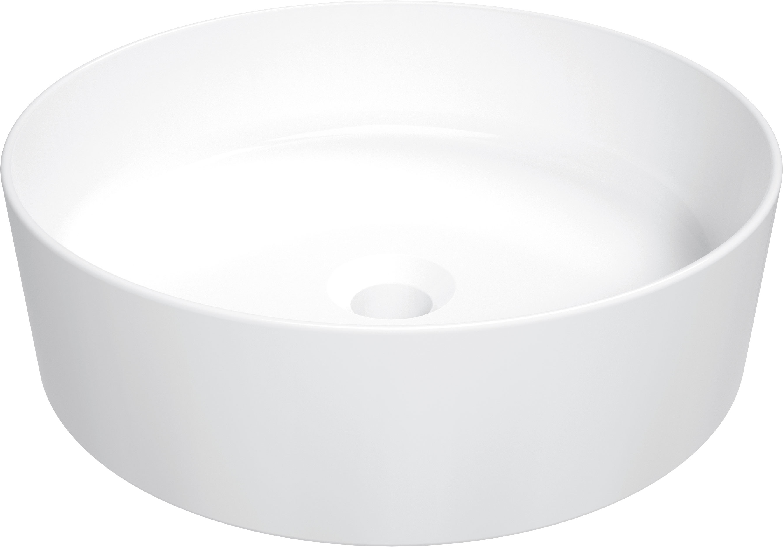 Deante Umyvadlo na desku Round ø40 cm - CGR 6U4S, keramika