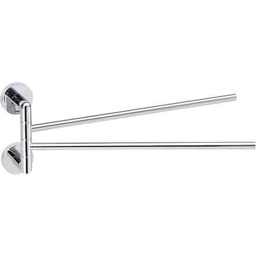 Levně Bemeta Design OBLA: Držák ručníků, 445 mm, dvojitý, otočný - 165204102