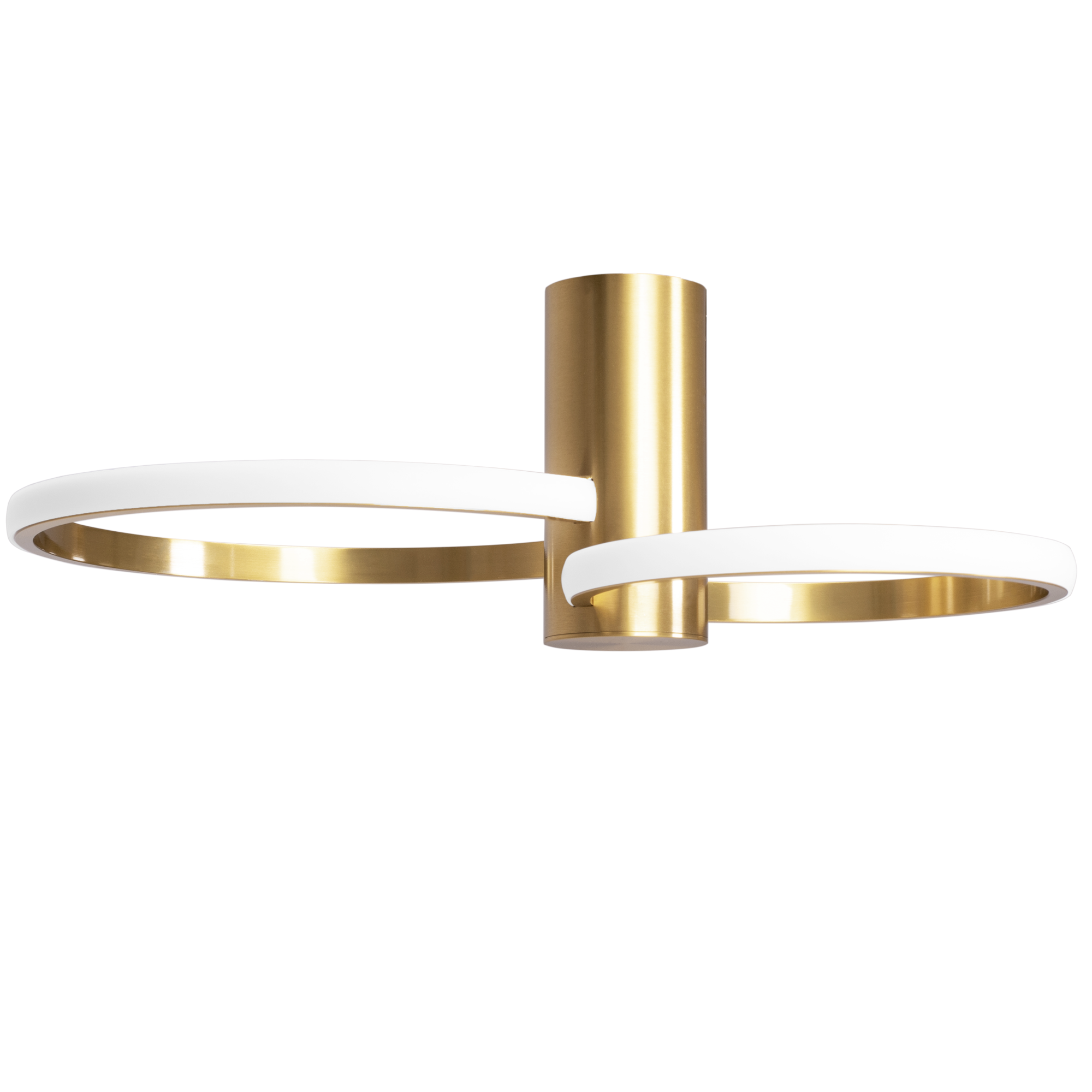 Toolight Křišťálové stropní svítidlo APP1403-CW Brush Gold