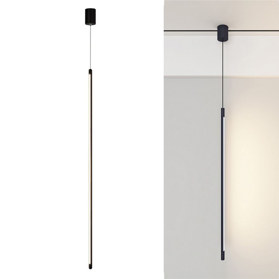 Levně Toolight Stropní svítidlo LED APP1413-C BLACK 100cm