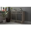 Komoda Ruby 2d2s hickory/černá