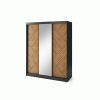 Šatní skříň Marrphy III se zrcadlem