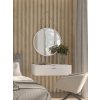 Kulaté zrcadlo Grace Ø60 Bílé/béžové