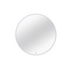 Zrcadlo Elistul A s LED osvětlením ⌀80 cm, bílé