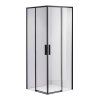 Čtvercový sprchový kout NOVA BL 90x90 chrom/transparent - bez vaničky