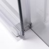 Čtvercový sprchový kout SK-NOCR HYD-5178 90x90 chrom/transparent - bez vaničky