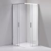 Čtvercový sprchový kout SK-NOCR HYD-5178 90x90 chrom/transparent - bez vaničky