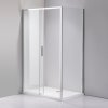 Obdélníkový sprchový kout SK-NOCR HYD-5181 100x80 chrom/transparent - bez vaničky