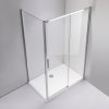 Obdélníkový sprchový kout SK-NOCR HYD-5181 100x80 chrom/transparent - bez vaničky