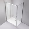 Obdélníkový sprchový kout SK-NOCR HYD-5181 100x80 chrom/transparent - bez vaničky