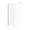 Sprchová zástěna Walk-in NV-Zeta 140 TR, chrom/transparent - bez vaničky