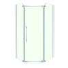 Pětiúhelníkový sprchový kout NV-Glasgow Plus 100x80, chrom/transparent - bez vaničky