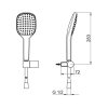 Sprchová sada HANSAACTIVEJET STYLE s 1-polohovou sprchou 84380213