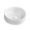 Keramické umyvadlo na desku HYD-LA-WH-360 ø36 cm, bílé