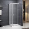 Čtvercový sprchový kout SUNDIS MATT - bez vaničky