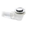 Čtvercový sprchový kout HYD-SK93C 100x100 chrom/transparent + vanička HYD-SSV-SXL02C bílá
