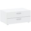 Komoda BASIC 2S bílá
