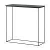 Konzolový stolek MILAN B-B 80, černá/černá