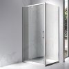 Obdélníkový sprchový kout HYD-OK06C 110x80 chrom/transparent - bez vaničky