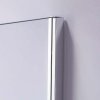 Obdélníkový sprchový kout HYD-OK103C 120x80 chrom/transparent - bez vaničky