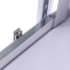 Obdélníkový sprchový kout HYD-OK103C 120x80 chrom/transparent - bez vaničky