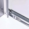 Obdélníkový sprchový kout HYD-OK103B 110x80 chrom/transparent - bez vaničky