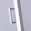 Obdélníkový sprchový kout HYD-OK103B 110x80 chrom/transparent - bez vaničky