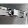 Obdélníkový sprchový kout HYD-OK103B 110x80 chrom/transparent - bez vaničky