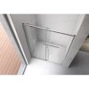 Posuvné sprchové dveře HYD-PD14E 140 chrom/transparent pro instalaci do niky - bez vaničky