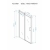 DRZWI PRYSZNICOWE KZ09D ZLOTE 125 130 CM 8 MM %5B126492%5D 1200
