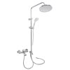 Sprchový komplet se směšovací baterií COLORADO - CO154.x/7, Chrom (SLEZÁK RAV-Barva Chrom, SLEZÁK RAV-Rozteč připojení (mm) 100)