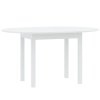 Jídelní stůl SENDI 100, bílý