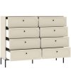 Komoda MUNA 8S, béžová