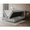 Čalouněná postel Sabeno s úložným prostorem (Materiál potahu Calmora 04 - světle šedá, Rozměr 140x200)