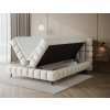 Čalouněná postel Sabeno s úložným prostorem (Materiál potahu Calmora 04 - světle šedá, Rozměr 140x200)