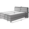 Čalouněná postel Camma s úložným prostorem