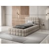 Čalouněná postel Dizzle s úložným prostorem (Materiál potahu Jaffray 18 - béžová, Rozměr 90x200)